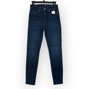 NWT MAVI SCARLETT Super High Rise Skinny Jeans SIZE 27 x 29 Dark Organic Denim